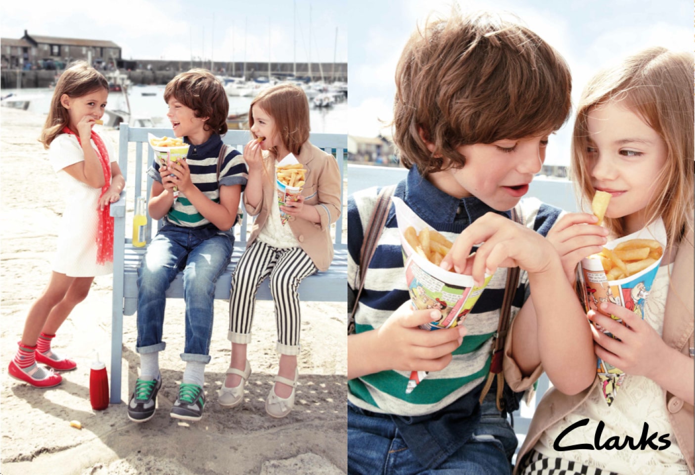 Clarks Shoes Kids Campaign - Photographer, Stylist, Hair and / Manchester +